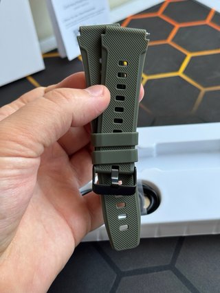 Smartwatch Rugged 2.02 Militare Grigio/Verde