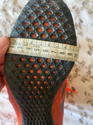 Botines de boxeo Adidas Naranja y Negro