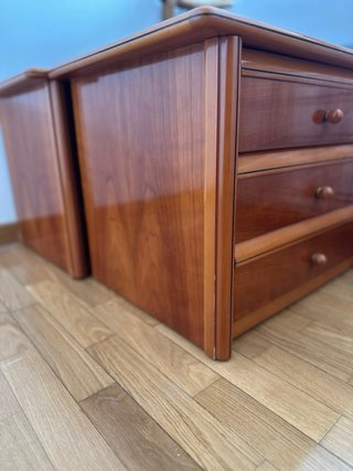 Cómoda y 2 Mesitas de Noche Madera