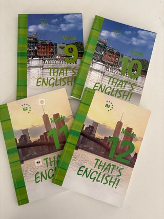 Libros That’s English! Modules 9-12, edición 2017