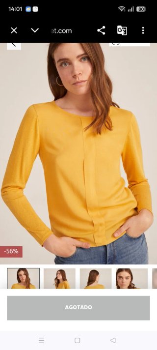 Camiseta Springfield M bimateria nueva