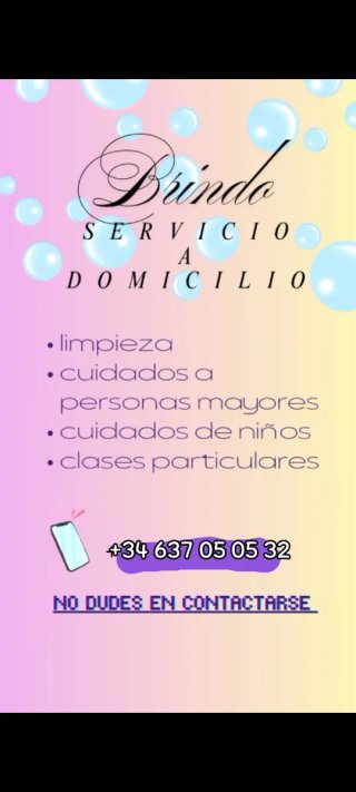 Busco empleo limpieza terragona