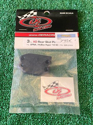 Protector traseras chasis HoBao Hyper 10 SC.