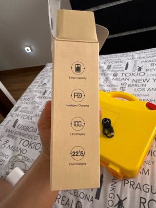 Power Bank 42000mAh 22.5W Nero