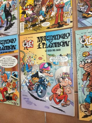 Tebeos Mortadelo y Filemón