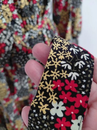Vestido camisero estampado floral XL
