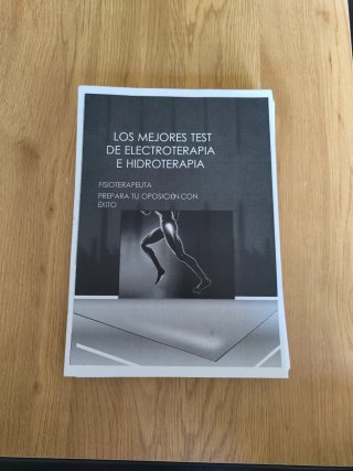 Temario fisioterapia: test de electro e hidro
