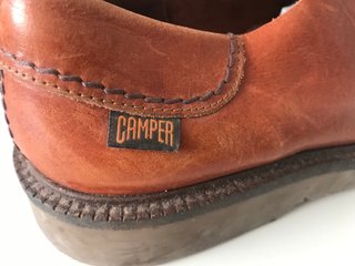 Zapatos Camper Piel Marrón