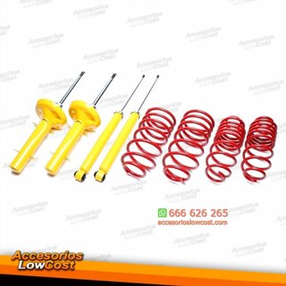 KIT SUSPENSIÓN DEPORTIVA VOLKSWAGEN GOLF 3 / GOLF