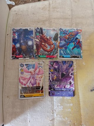 Cartas Digimon Colección todo original de Taiwán