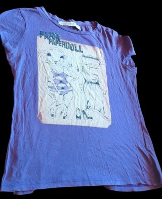 Camiseta Zara Edición Especial Paperdoll