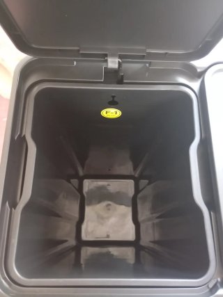 EKO Cubo Basura Cocina 30L+30L Doble Pedal