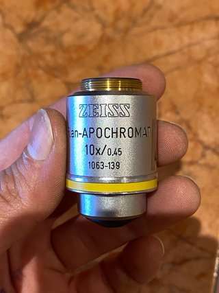 Objetivos microscopio varios