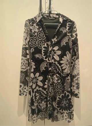 Blazer estampado floral mujer