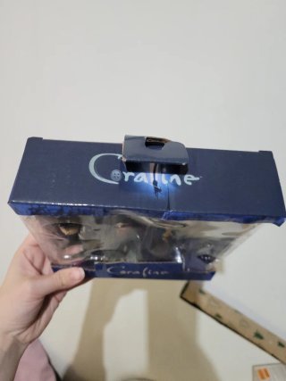 Figura Coraline disney set adorno bruja tim burton