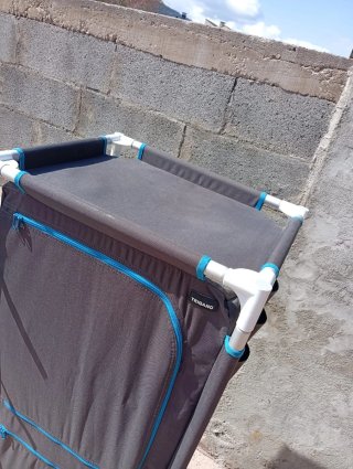 Armario Camping Trigano Negro/Azul