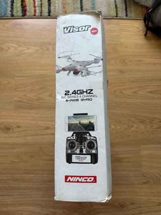 Drone Nincoair Visor con Cámara WiFi