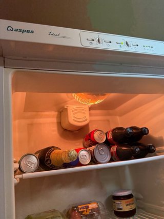 Frigorífico Blanco ASPES IDEAL Congelador