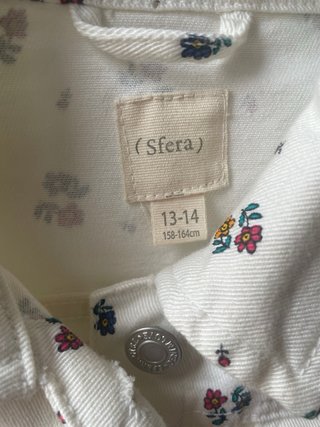 Chaqueta Sfera flores 13-14 años