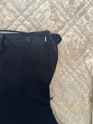 Abito nero lucido tg.52