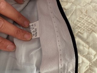 Abito nero lucido tg.52