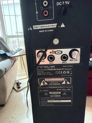 Torre de sonido Altavoz