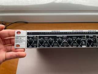 Behringer Composer Pro-XL MDX2600 Procesador