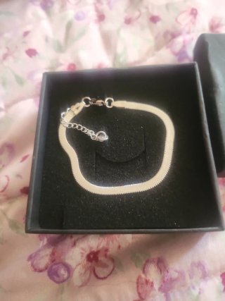 Bracciale a catena snake argento