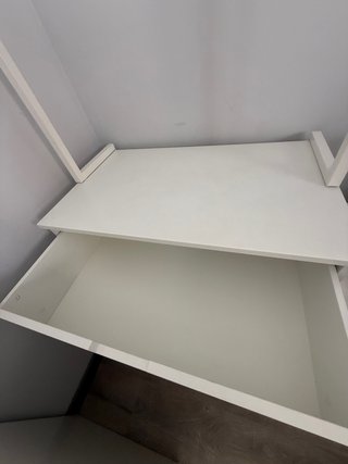 Cómoda 3 cajones blanca 80x192 cm