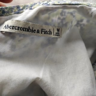 Vestido Abercrombie & Fitch floral Talla M