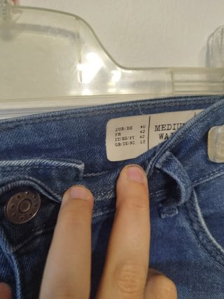 Pantalones piratas vaqueros mujer Talla 42