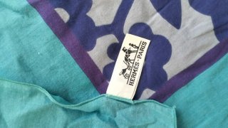 Paréo Hermès floral