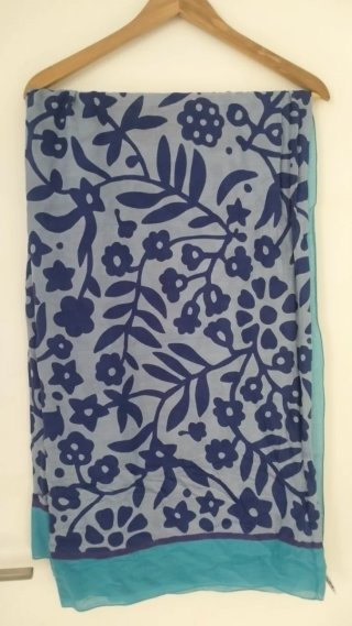 Paréo Hermès floral