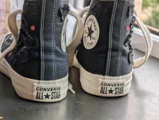 Converse Chuck Taylor Flores 3D