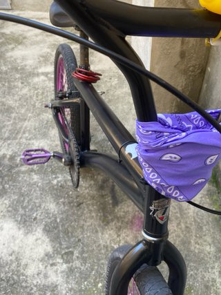 BMX modificata riverniciata