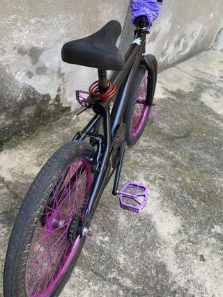 BMX modificata riverniciata