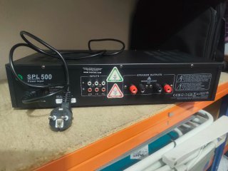 Altavoces MAX 500W + Amplificador SPL