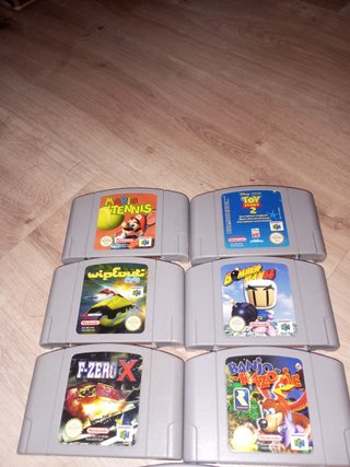 Juegos Nintendo 64 a 25€ cada uno .