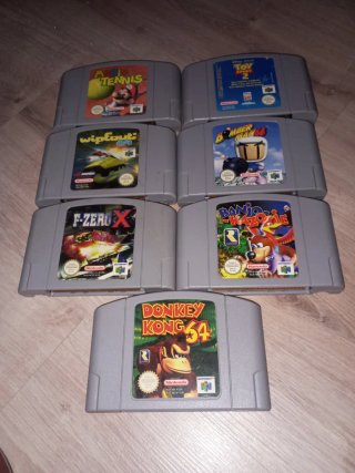 Juegos Nintendo 64 a 25€ cada uno .