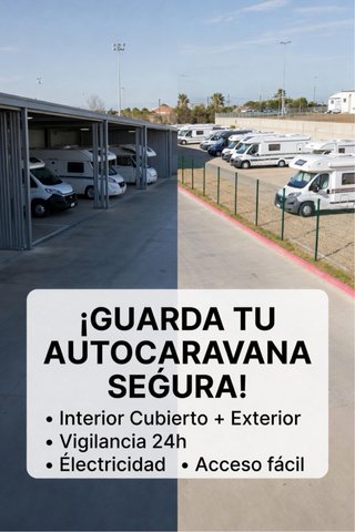 Plazas para guardar autocaravanas