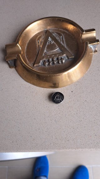 Cenicero Vintage RENFE Escuela Aprendices