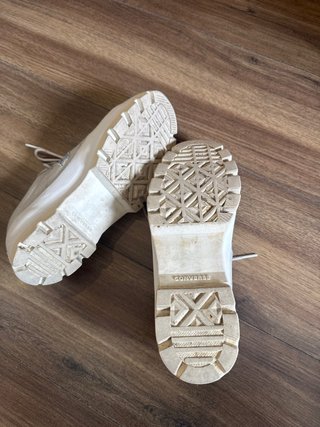 Converse Talla 36 Mujer Beige