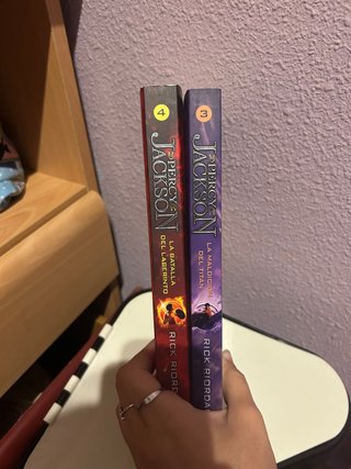 Libro 3 y 4 de Percy Jackson