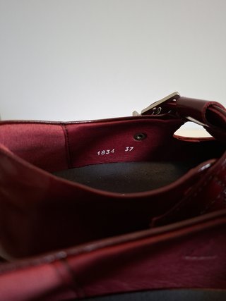 Art Merceditas Oxford 1834 Talla 37.5 Rojo