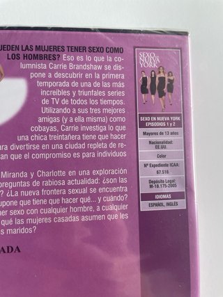DVD Sexo en Nueva York - Temporada 1