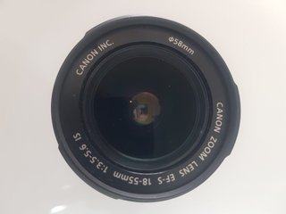 Objetivo Canon EFS 18-55mm IS