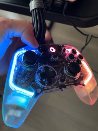 Mando GameSir T4 KALEID transparente / nuevo