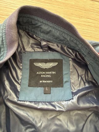 Chaqueta Hackett Aston Martin GB Azul