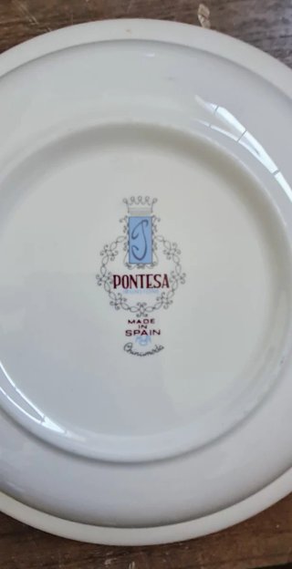 Lote vajilla Vintage  56 piezas,Pontesa, Sevilla