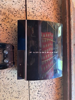 Consola Playstation 3 Sony Rosa y Negra